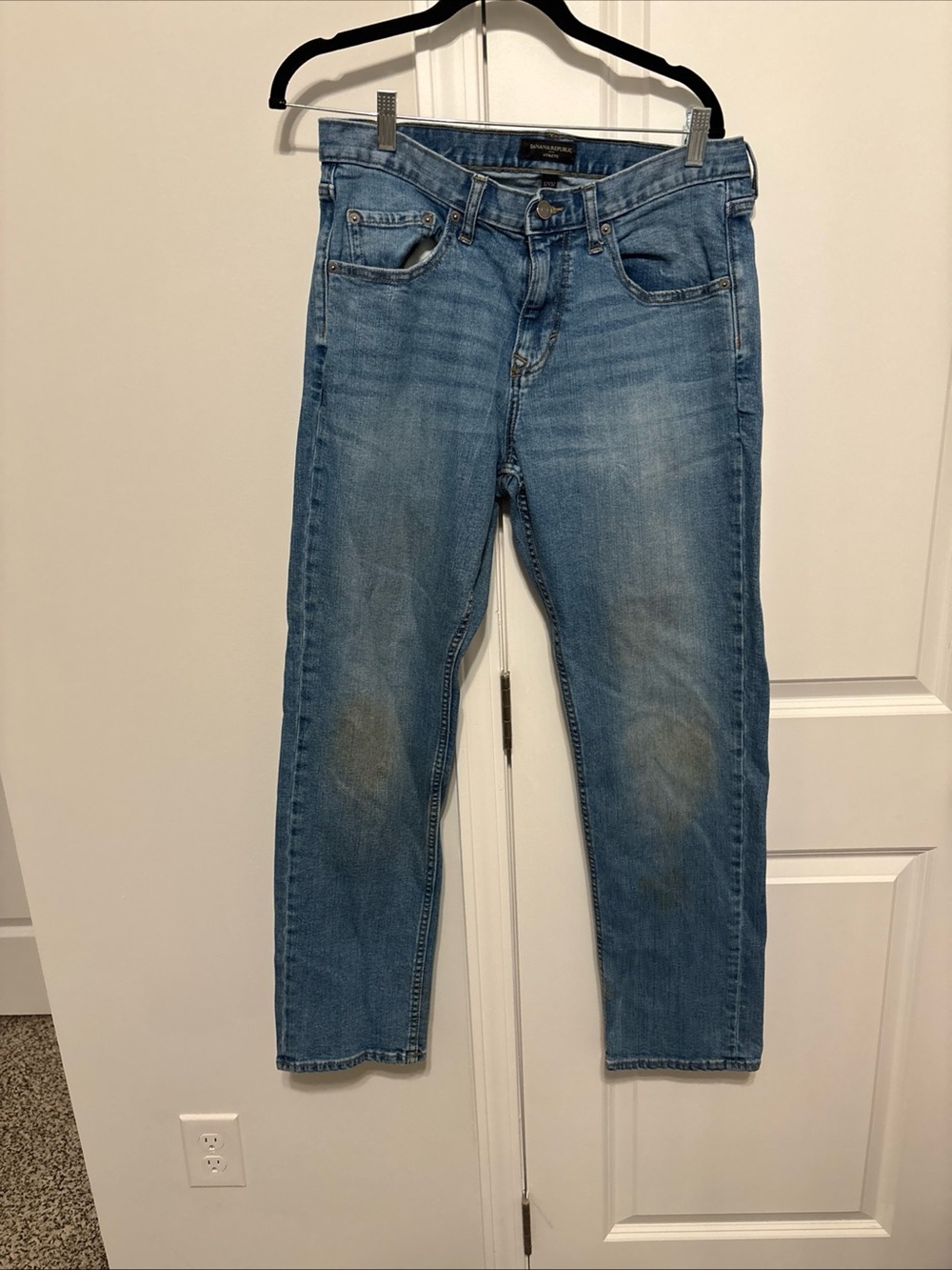 Banana Republic Light Blue Straight-Leg Jeans